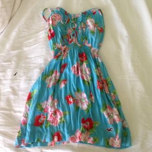 Blue flower dress