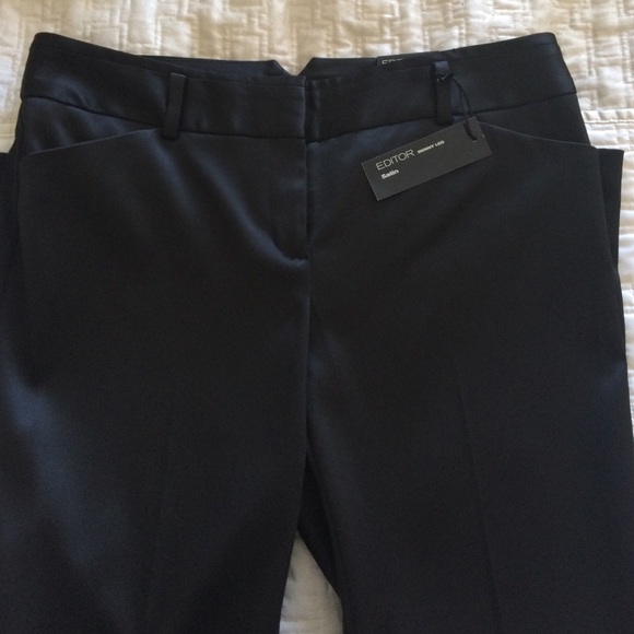 Satin Skinny leg dress pants