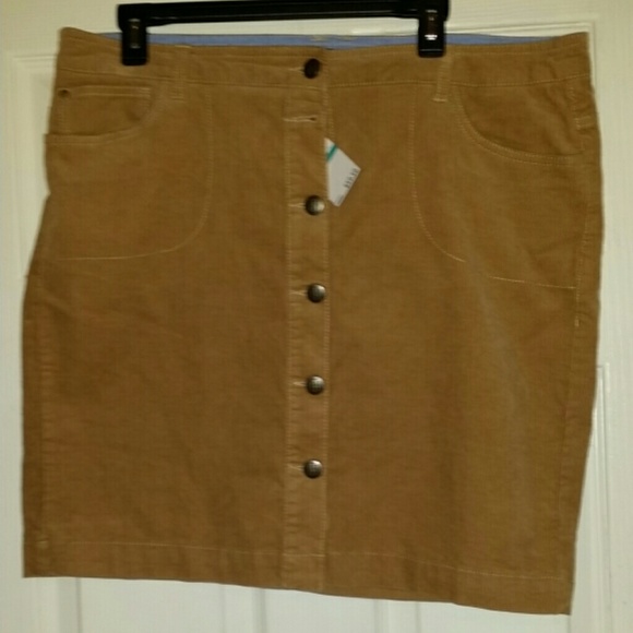 Corduroy Skirt