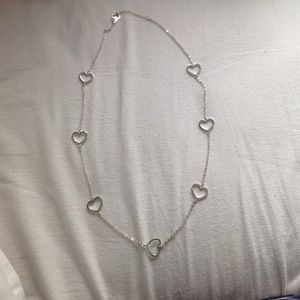 long heart necklace
