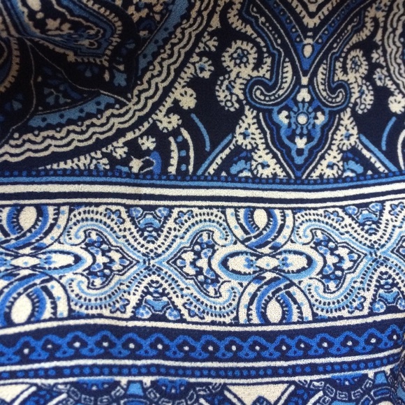 PAISLEY PRINT DRESS - Picture 2 of 3