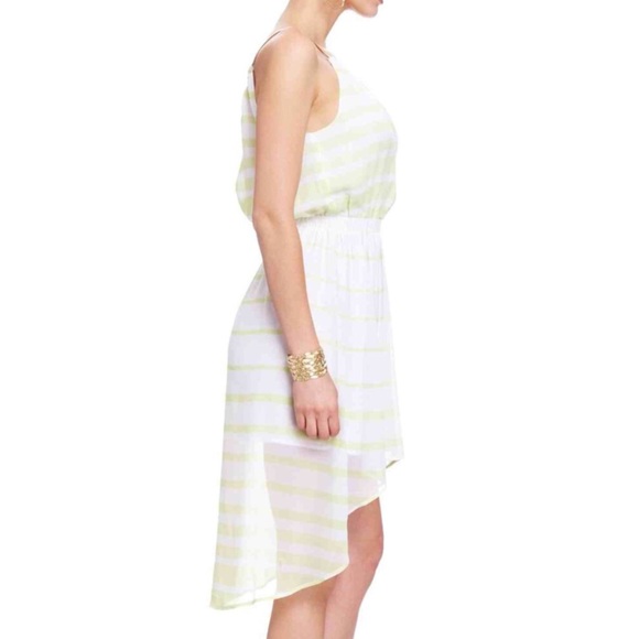 XS | Bebe Mint Hi Low Chain Dress - Picture 3 of 4