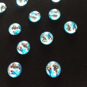 1 Frozen Charm for Floating Lockets