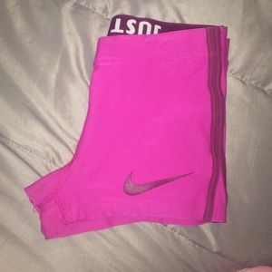 Purple Nike spandex