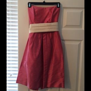 Watters & Watters Strapless Dupioni Silk