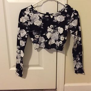 Forever 21 Floral Crop Top