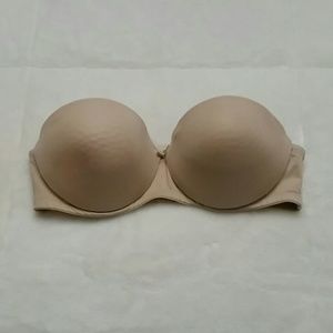 Strapless bra