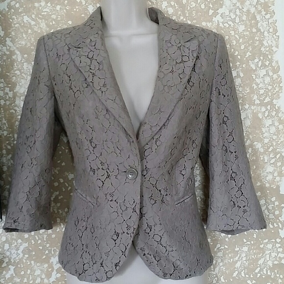 The Limited Blazer size S Gorgeous Lace Detail!