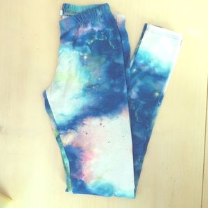 delias sky galaxy leggings