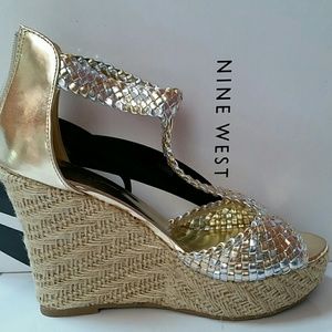 Gold & silver wedge