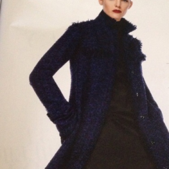 Jackets & Blazers - Great sale💥Navy wool blend coat.💋💋