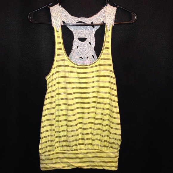 Free People racetrack cut out tank