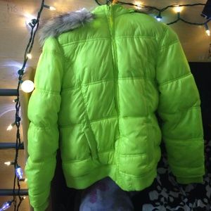 Yellow / green  jacket