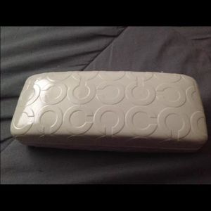 Coach eyeglass case
