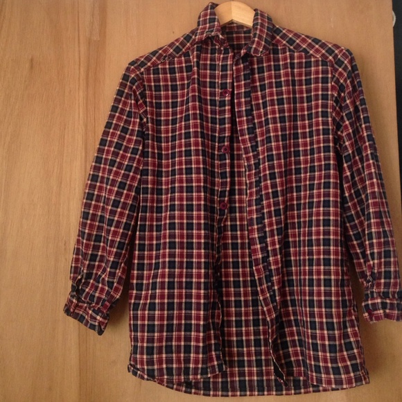 Vintage Checkered Flannel