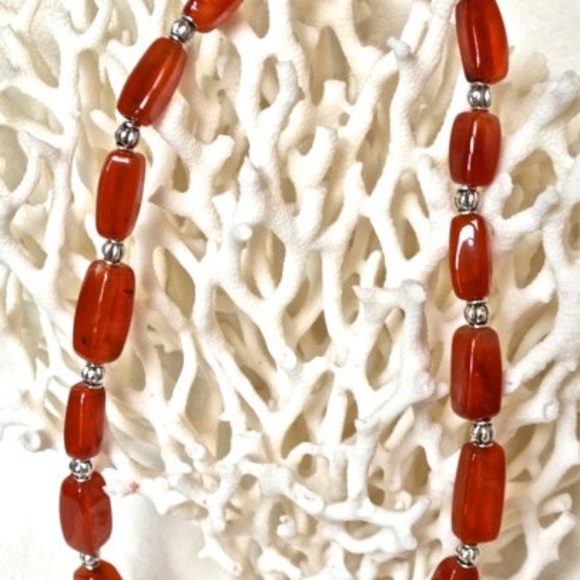 Sooo Sophisticated Amber Necklace
