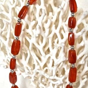 Sooo Sophisticated Amber Necklace