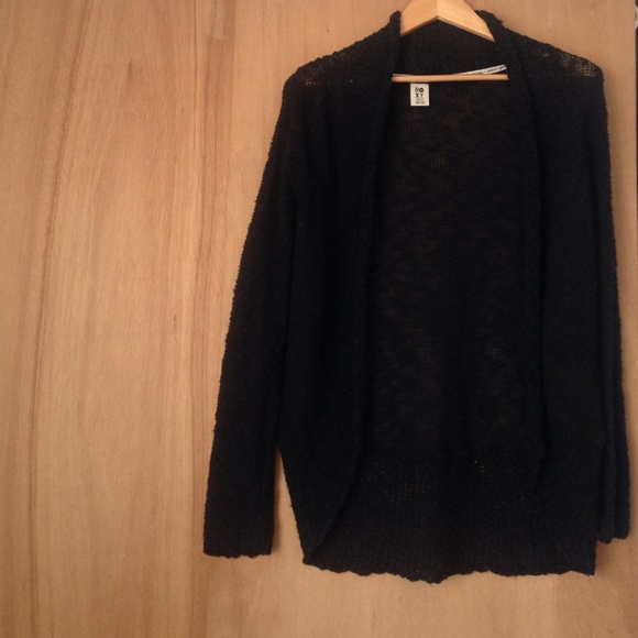 Knit Cardigan ( Black )