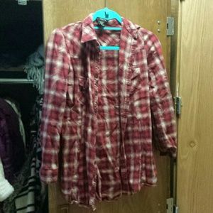 Red and white flannel