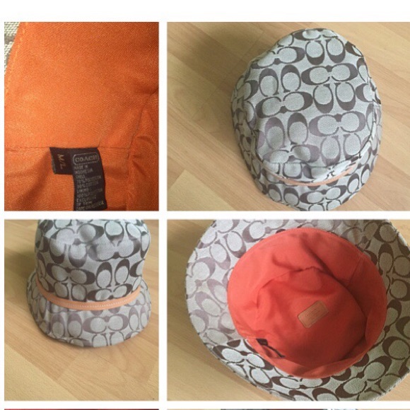 Authentic Coach bucket hat new w/o tag - Picture 4 of 4