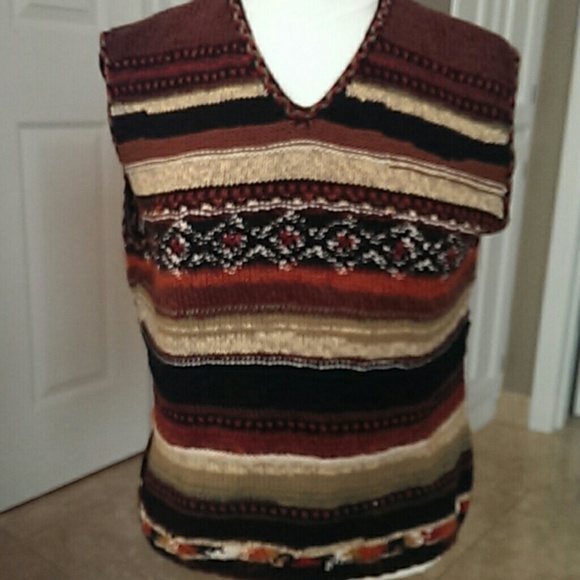 Harolds hand knit vest