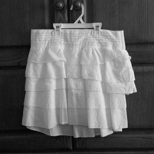 *Maurices white skirt*