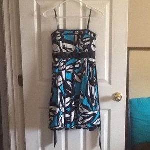 Strapless City Triangles Dress