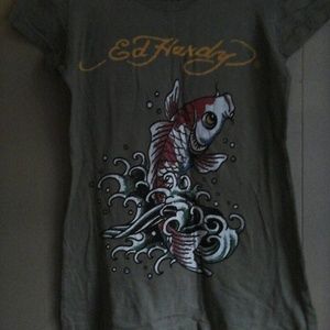 Ed Hardy t shirt never been worn