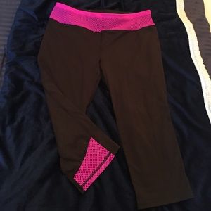 Victoria's Secret purple running capris