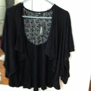 Black cotton top Forever 21