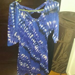 Blue Print dress