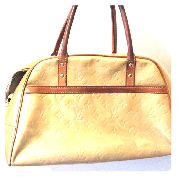 Louis Vuitton gold handbag