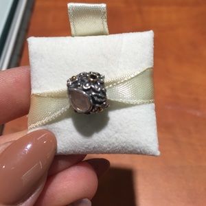 Pandora authentic 2 tone charm