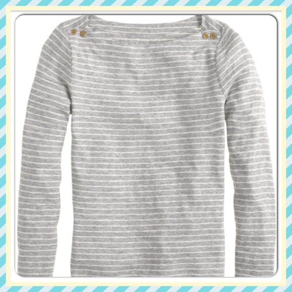 Sold in Bundle-J. Crew Striped Painter Tee