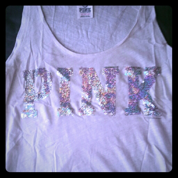 Victoria Secret Pink Bling Tank top