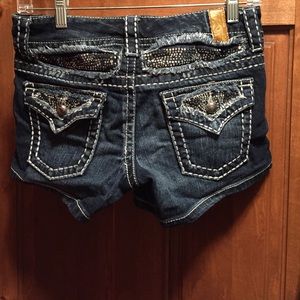 Look alike miss me denim shorts