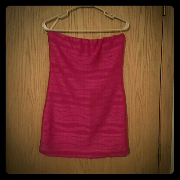 Pink Tube Dress.  Tried on once.