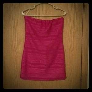 Pink Tube Dress.  Tried on once.