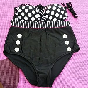 Two piece high waist Swimsuit