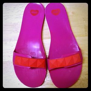 SALE! MEL/DREAMED BY MELISSA sandals size 6