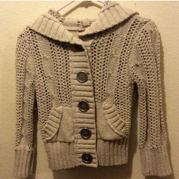 Free People Tan Sweater