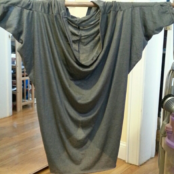 Cozy Gray Three- quarter sleeve Top. Never worn.