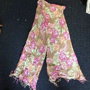 Floral scarf