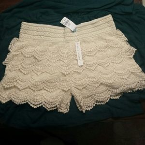 Lace shorts