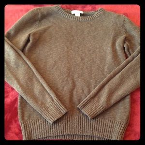 Ann Taylor Loft chocolate brown sweater