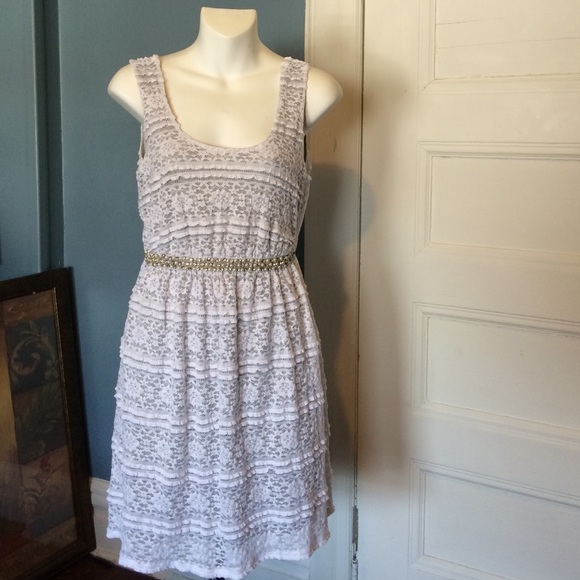 White lace dress. Never been used