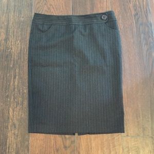 Grey Pencil Skirt