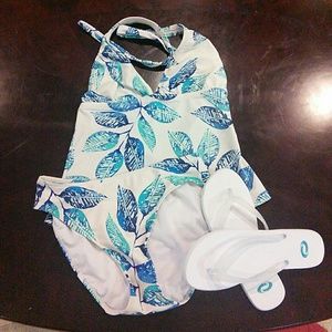 Halter tankini