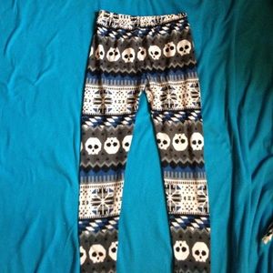 Skull leggings