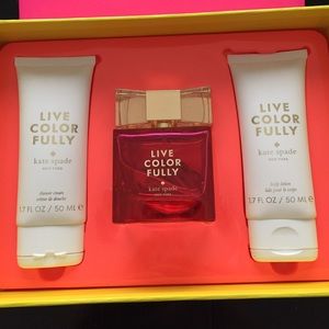 kate spade live colorfully set